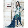 Silk salwar kameez with stone work